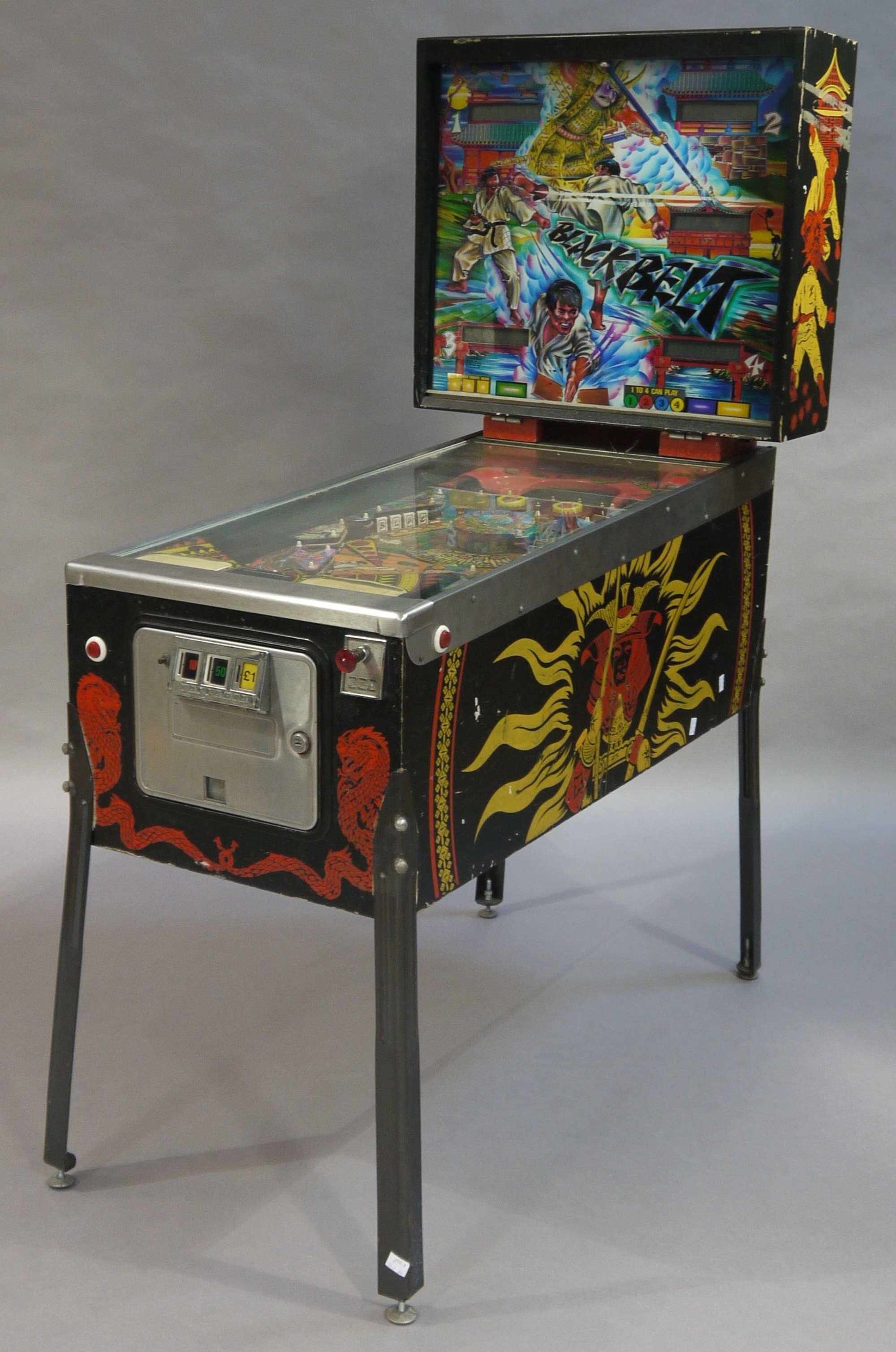 Zaccaria Black Belt Pinball Machine — Coin-Op King